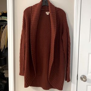 Target Mossimo brand cardigan size small maroon color cardigan